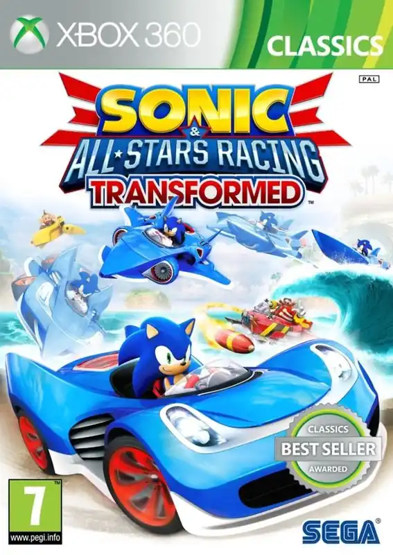 Sonic and All Stars Racing Transformed (XONE/X360) - Xbox 360 | Premiumkvalitet