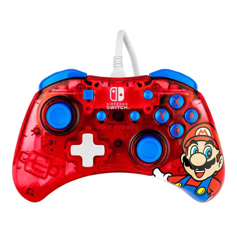 PDP Rock Candy Wired Controller - Mario | Precis tillagt