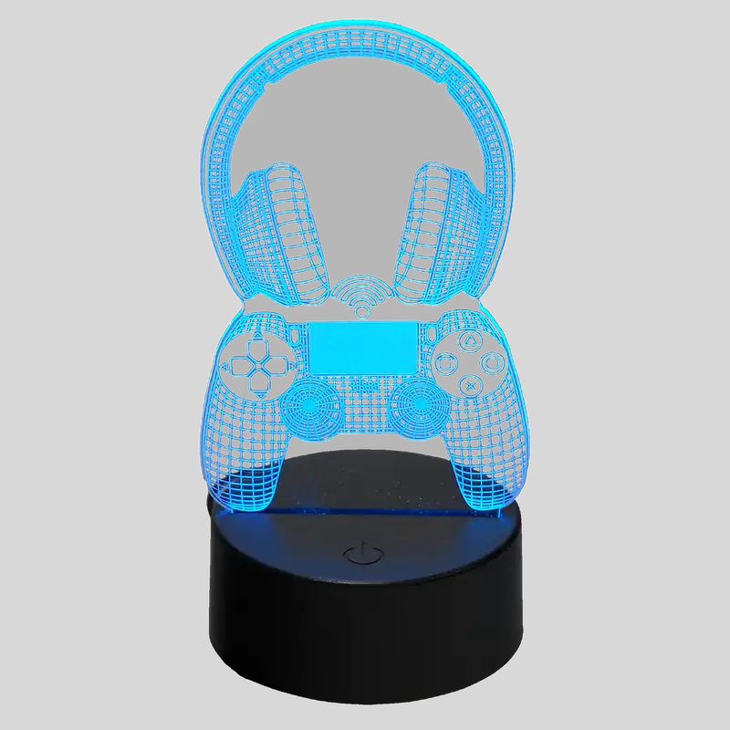 MECHARITE 3D LED Lampe - Controller & Headset | Finns nu