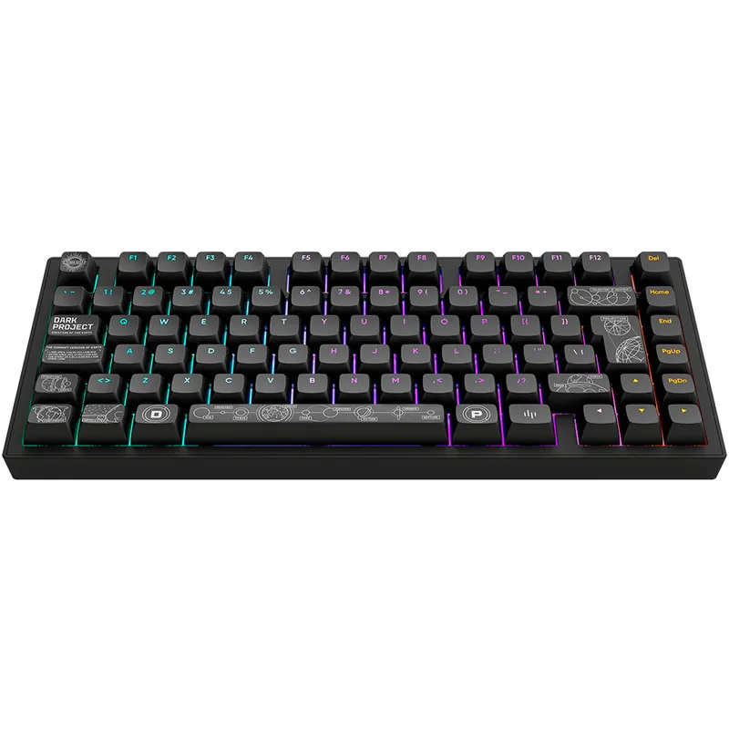 Mycket uppskattad - Dark Project - Nova Black 81 RGB Wireless