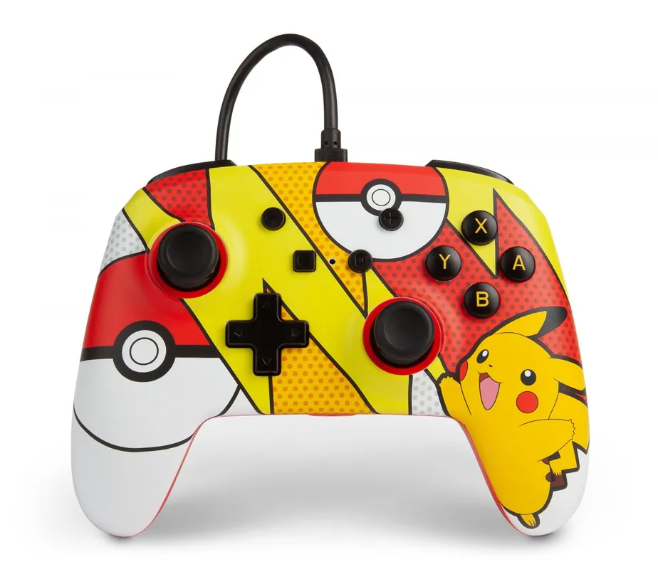 PowerA Enhanced Wired Controller - Pop Art/ Nintendo Switch | Kanonerbjudande