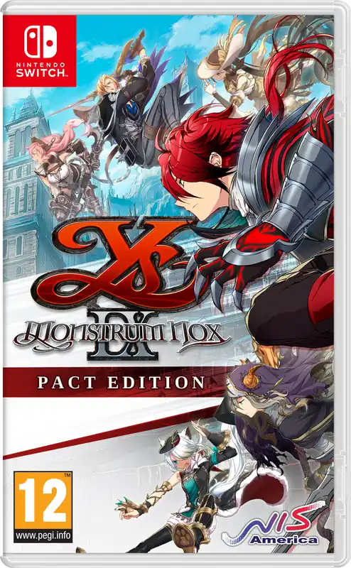 Få kvar i lager | Ys Ix Monstrum Nox Pact Edition - Nintendo Switch