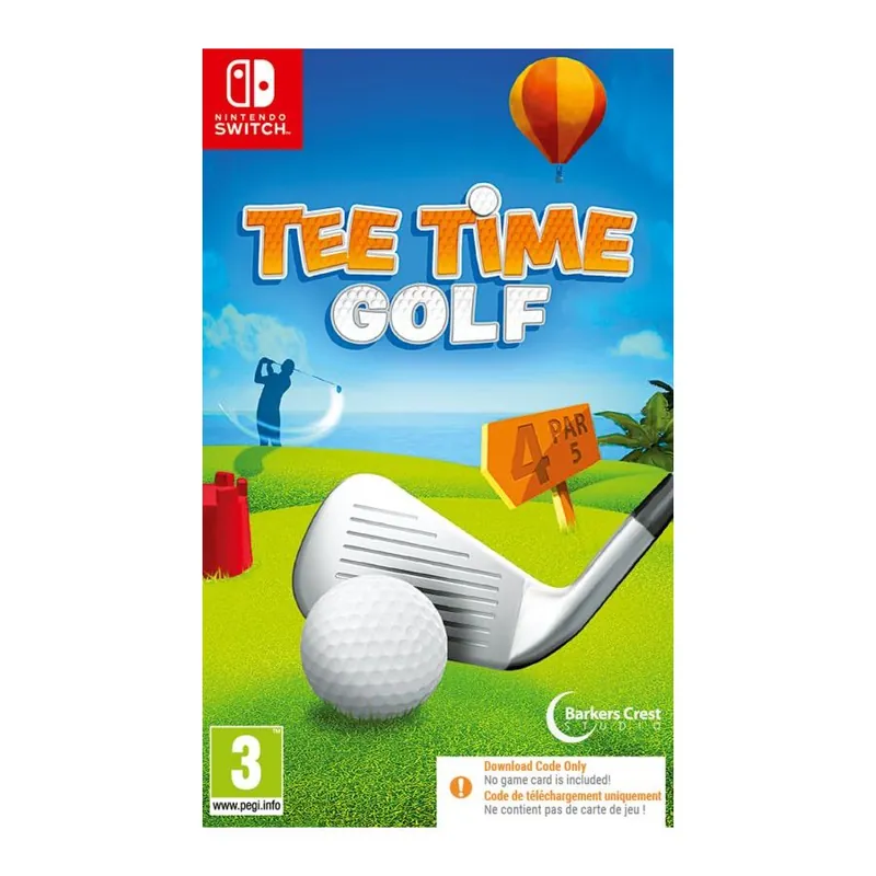 Fabrikspris | Tee Time Golf (Code in Box) - Nintendo Switch