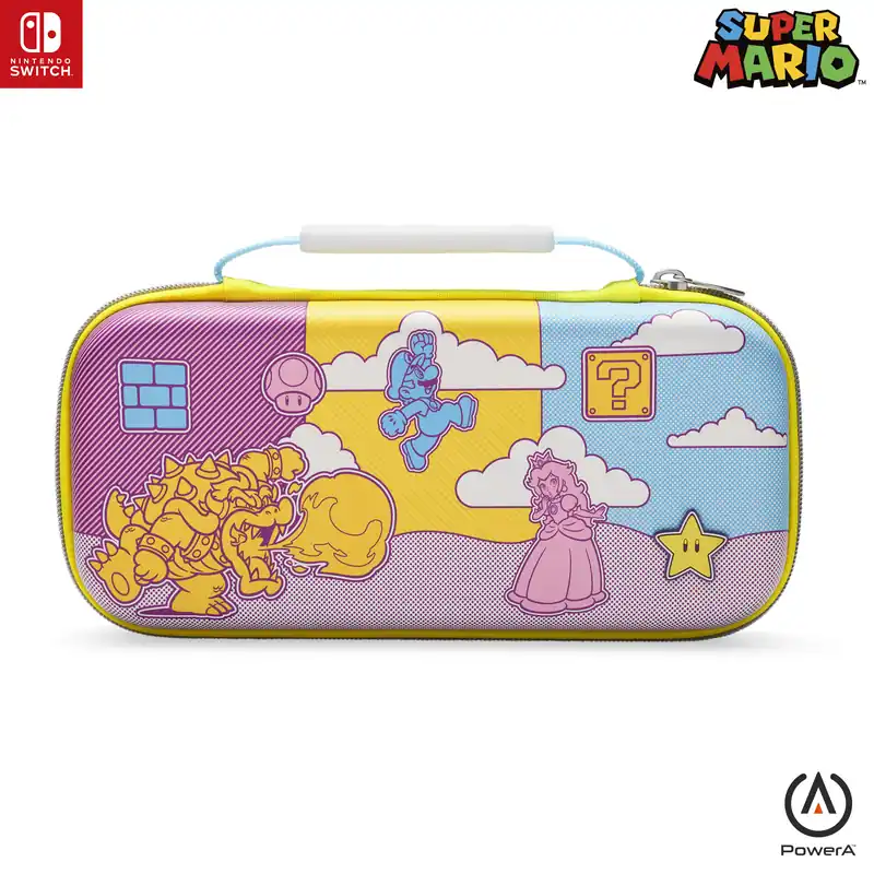 PowerA Protection Case - Mushroom Kingdom Pop Art/ Nintendo Switch/ Lite - Fynd
