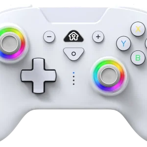 Ny produkt | Subsonic Wireless Led Controller White - Nintendo Switch