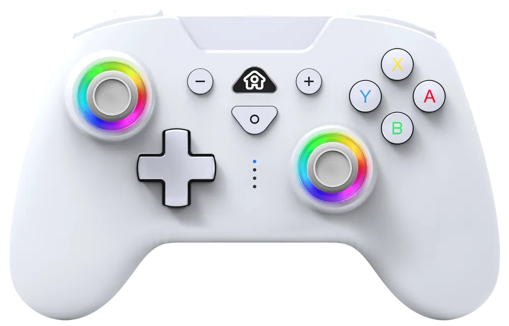 Ny produkt | Subsonic Wireless Led Controller White - Nintendo Switch