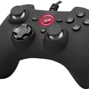 Prisnedsättning - RAIT Gamepad - för PC/PS3/Switch/OLED, gummisvart