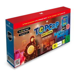 Skynda dig | Top Cop Police Training Game and Gun Kit - Nintendo Switch