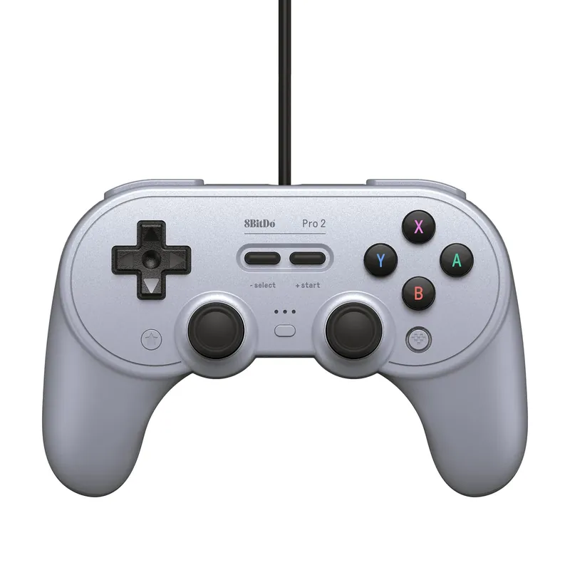 8BitDo Pro2 Wired Gamepad Grey Ed. - Passa på