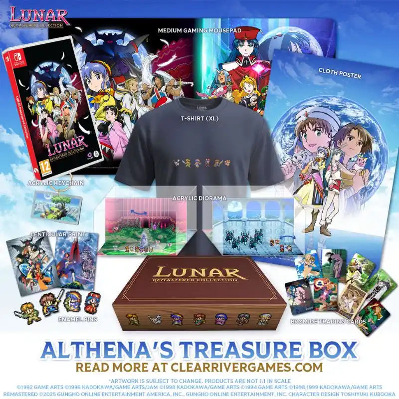 LUNAR Remastered Collection Althena‘s Treasure Box (Game Included in Bundle) - Nintendo Switch - Outlet