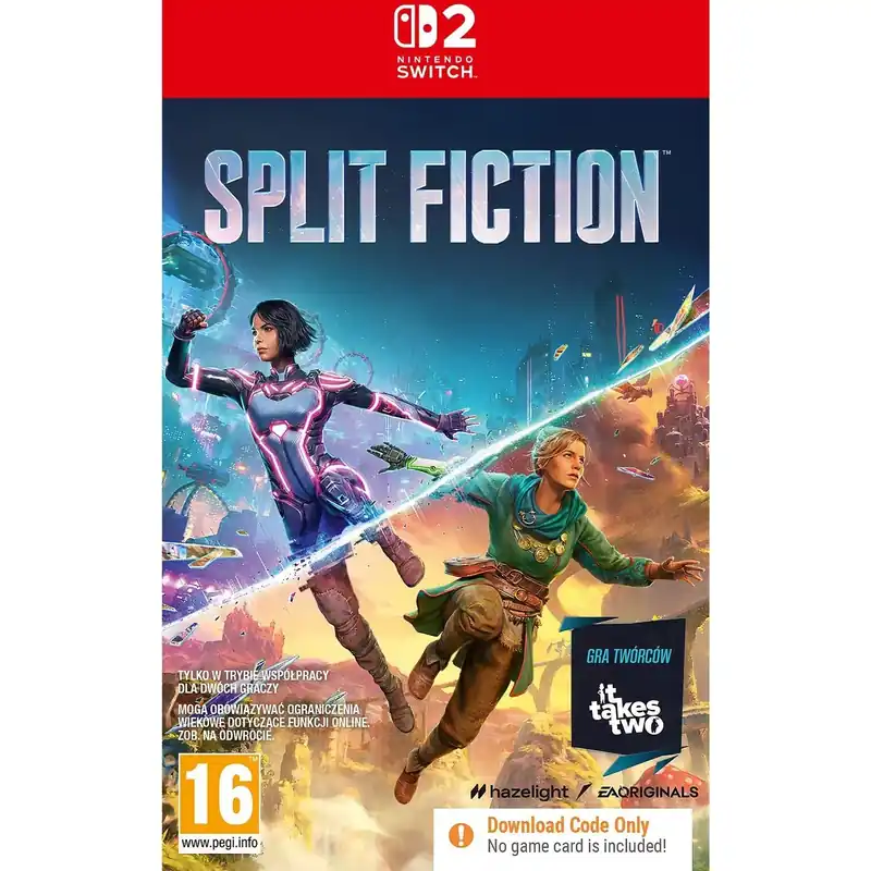 Erbjudandet går snart ut - Split Fiction (Code in a Box) - Nintendo Switch 2