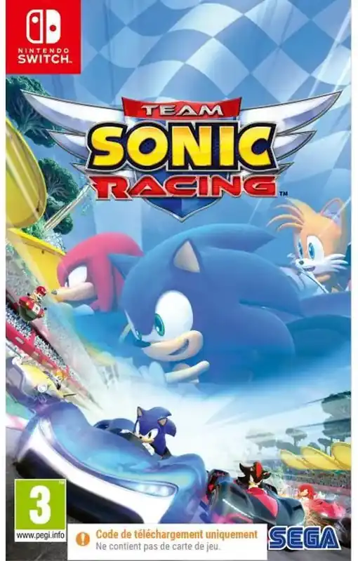 Team Sonic Racing (Code in Box) - Nintendo Switch | Specialerbjudande