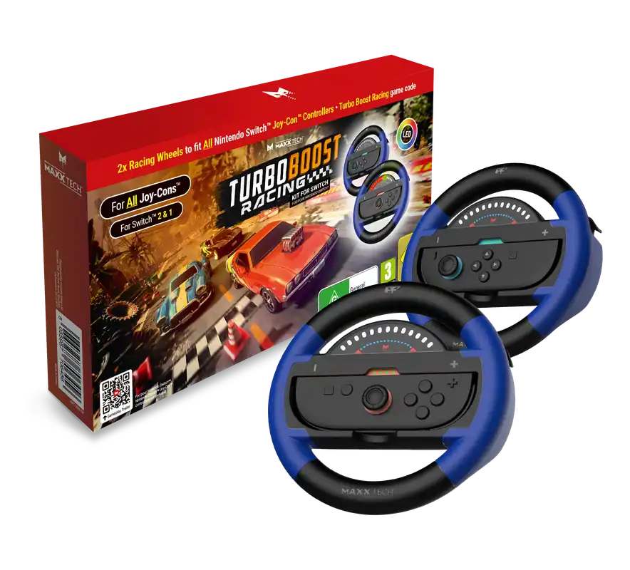 Maxx Tech - Turbo Boost Racing Kit - Nintendo Switch 1 & 2 - Nintendo Switch 2 | Bra pris just nu