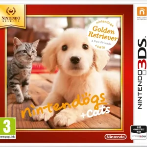 Enkel retur | Nintendogs and Cats 3D Golden Retriever (Select) - Nintendo 3DS