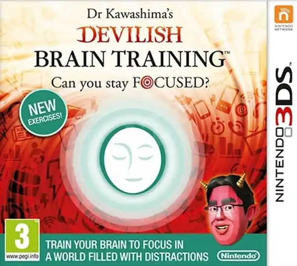 Dr Kawashima’s Devilish Brain Training Can you stay focused? - Nintendo 3DS | Toppkvalitet