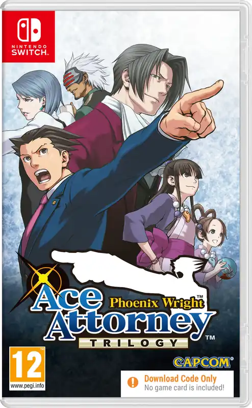 Premium - Phoenix Wright Ace Attorney Trilogy (Code in Box) - Nintendo Switch