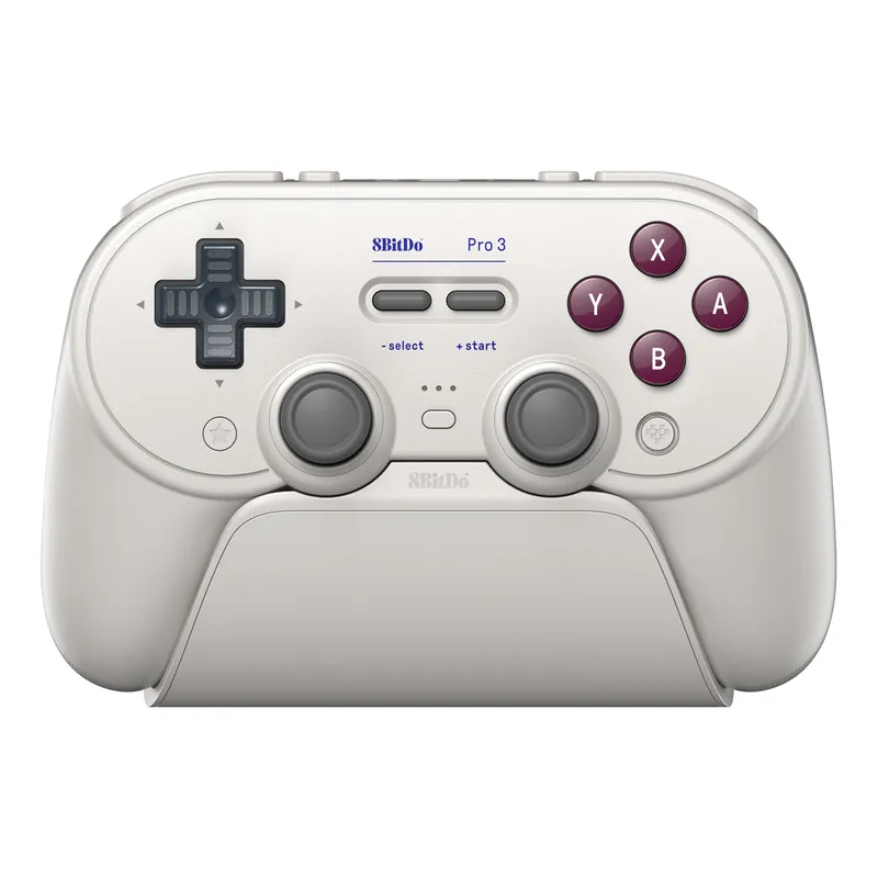 Extra bra pris - 8Bitdo - Pro 3 Bluetooth Gamepad G Classic - Grey
