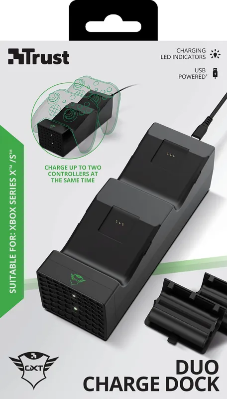 Trust - GXT250 Duo Charge Dock - XBSX | Tryggt köp
