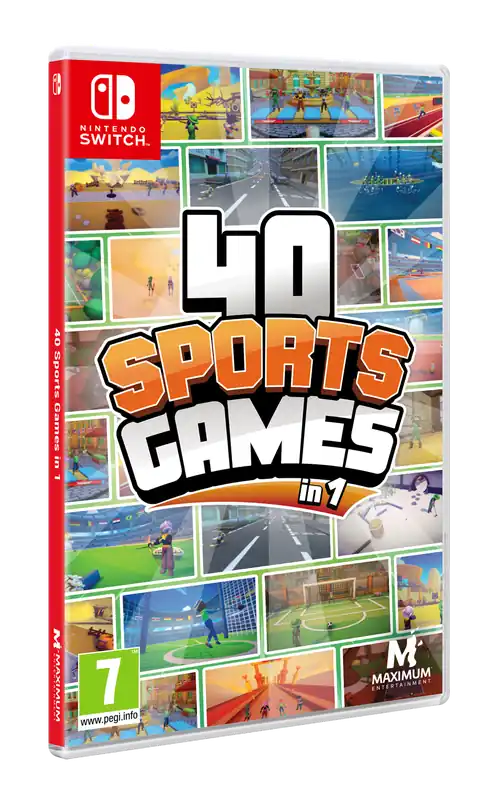 40 Sports Games in 1 - Nintendo Switch - Snabb frakt
