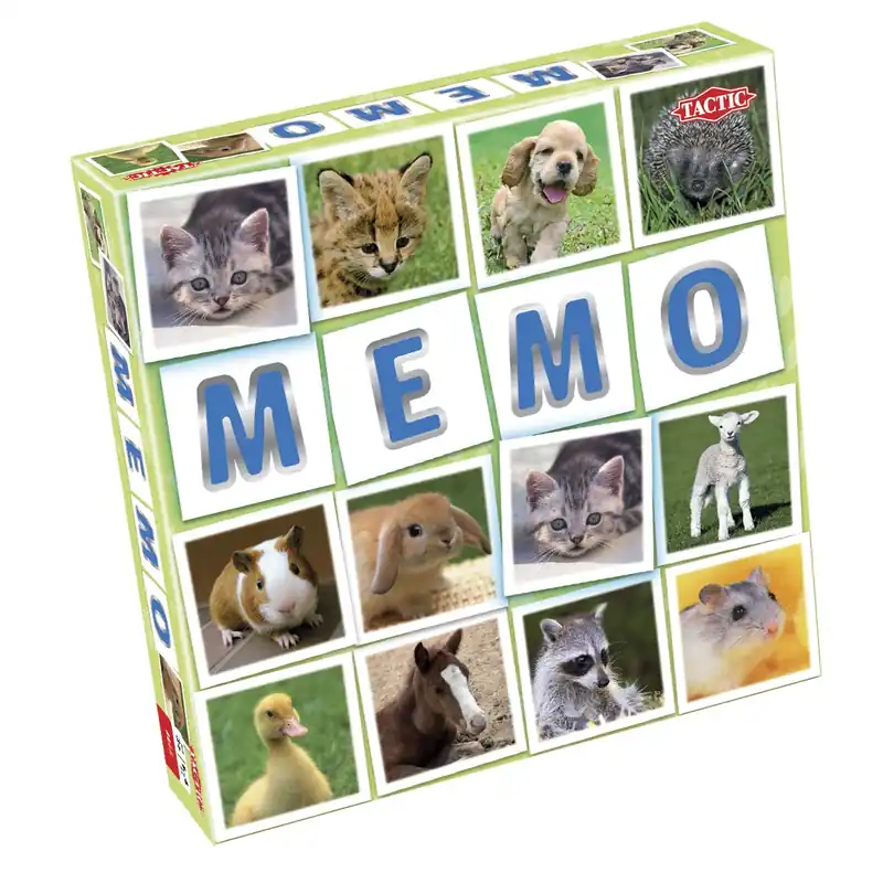 Tactic - Animal Babies Memo (52676) | Efterfrågad