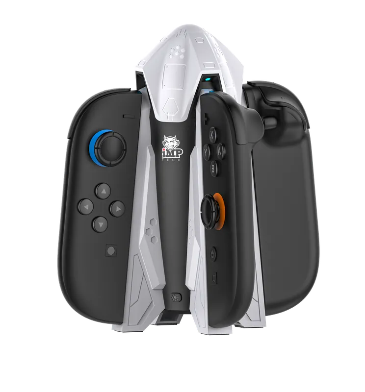 iMP - Rocket Dock LED Charger for Switch JoyCon 2 | Kan beställas