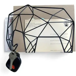 Kikkerland - Letter Organizer Elephant + Key Holder (HH24) - Nytt i sortimentet