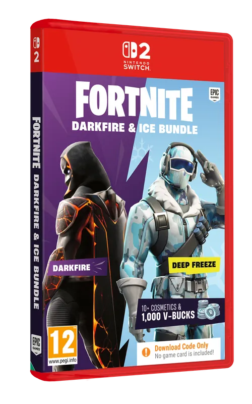 Storsäljare - Fortnite Darkfire and Ice Bundle (Code in a Box) - Nintendo Switch 2