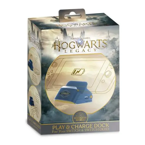 Beställ idag - Freaks And Geeks - Harry Potter-Switch-2 in 1 Dock and Stand-Hogwarts Legacy