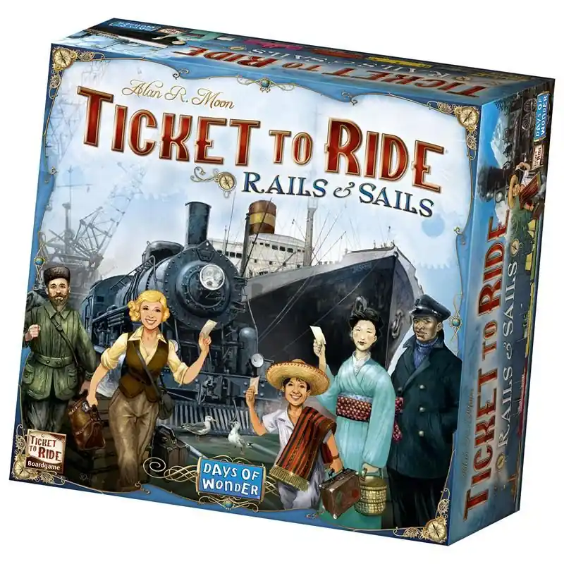Beställ online | Ticket To Ride - Sails and Rails (Nordic) (DOW720926)