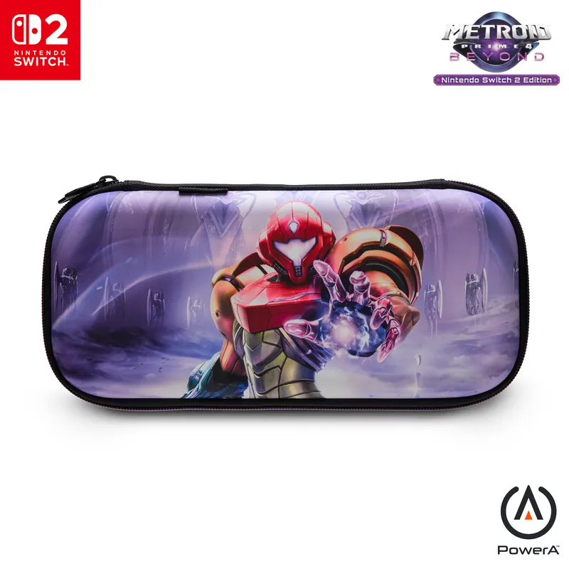 Kanonerbjudande | PowerA - Slim Case for Nintendo Switch 2 - Metroid Prime 4 Beyond - Officially Licensed