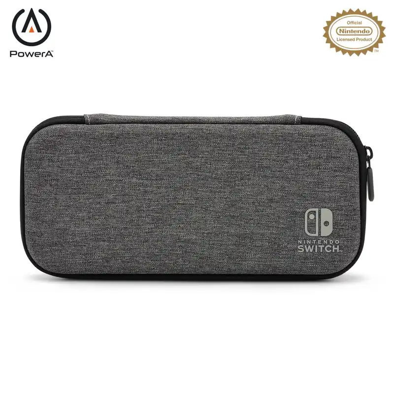 Finns nu - PowerA Slim Case for Nintendo Switch - Charcoal /Nintendo Switch