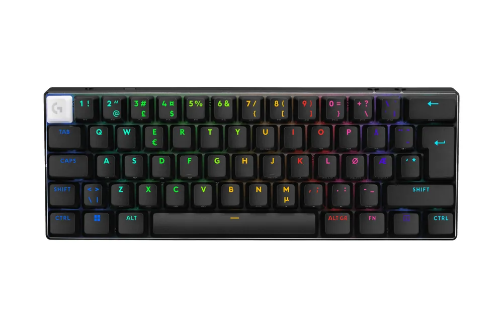 Premium | Logitech - G PRO X 60 LIGHTSPEED Wireless Gaming Keyboard - Nordic