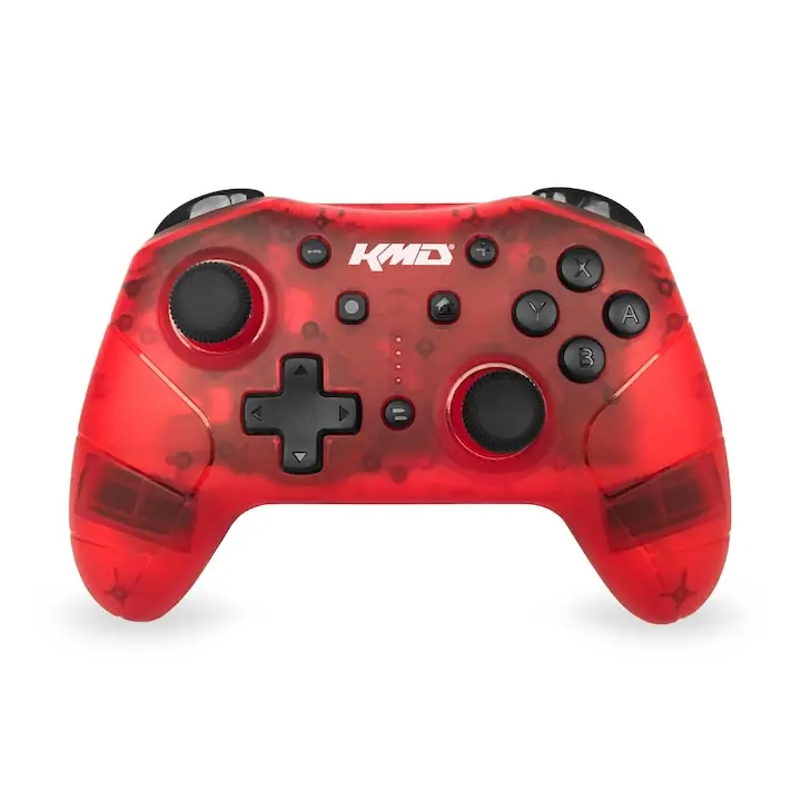 Endast denna vecka - KMD Nintendo Switch Pro Wireless Controller Red