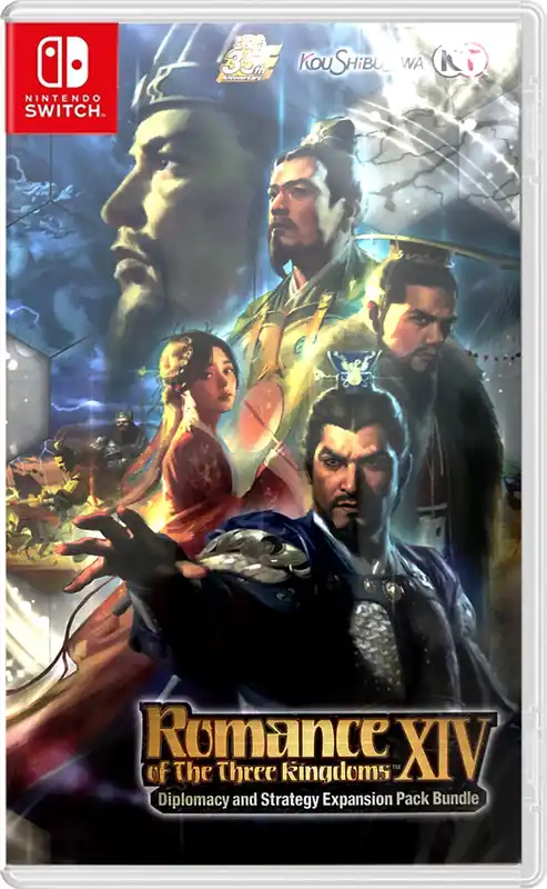 Missa inte - Romance of the Three Kingdoms XIV Diplomacy and Strategy Expansion Pack Bundle (Import) - Nintendo Switch