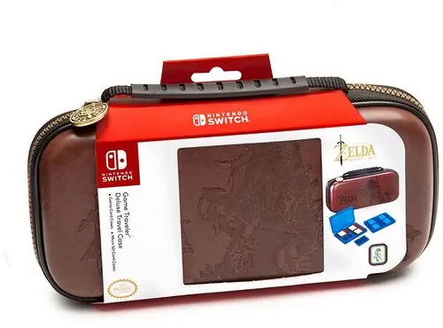 Premium | Switch Deluxe Travel Case - Zelda (Brown)