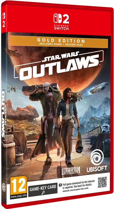 Kanonerbjudande - Star Wars Outlaws (Gold Edition) - Nintendo Switch 2