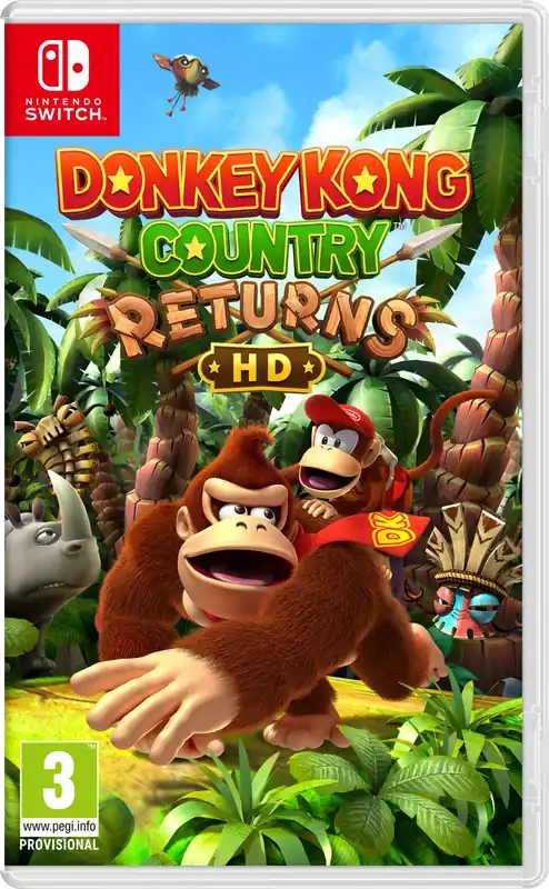Rabatt - Donkey Kong Country Returns HD - Nintendo Switch