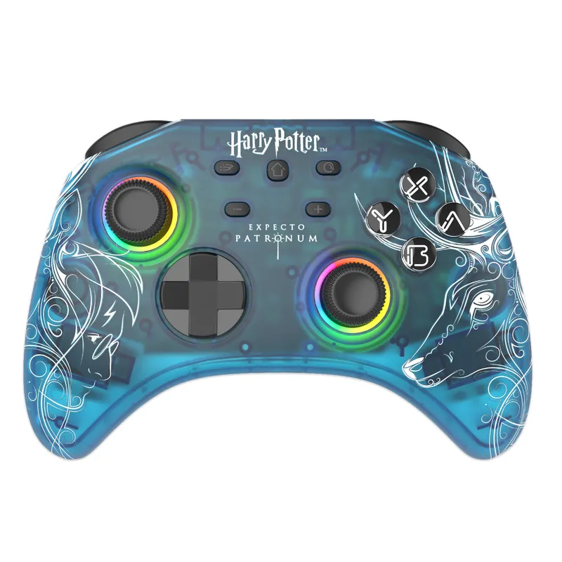 Populär - Freaks And Geeks - Harry Potter Expecto Patronum Blue Gamepad Nintendo Switc