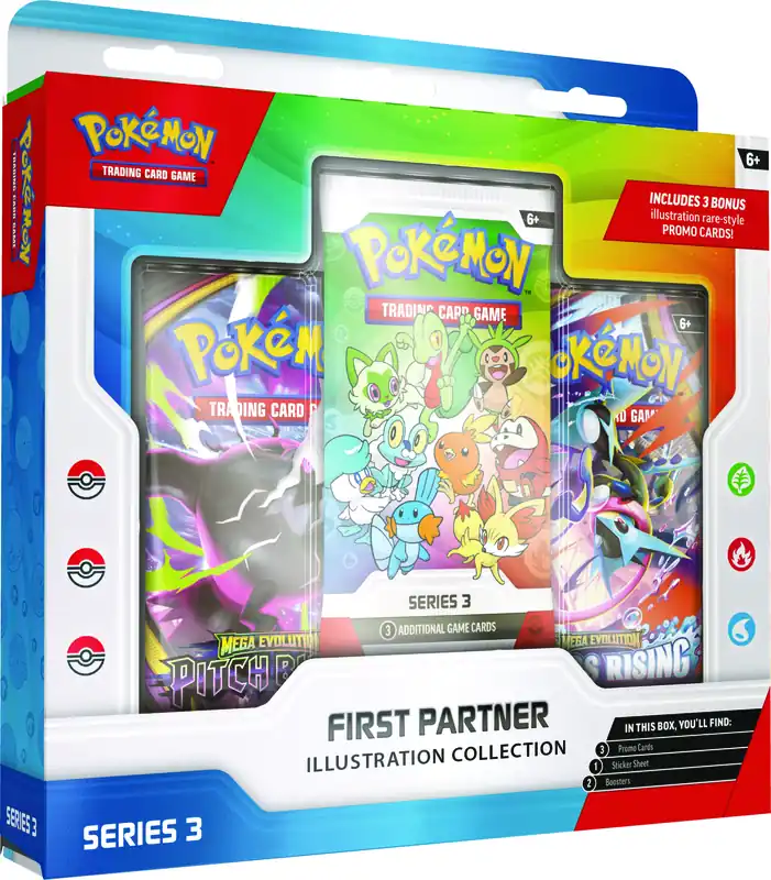 Pokémon - First Partner Illustration Collection Series 3 (POK10410-101) - Spara mer