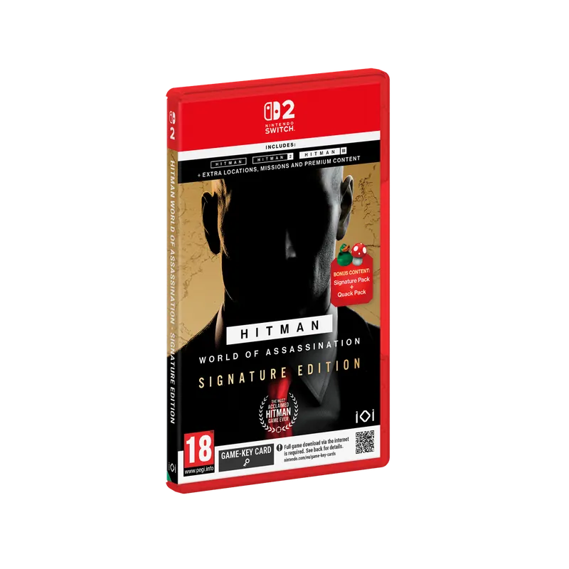 Nästan slut - Hitman World of Assassination (Signature Edition) - Nintendo Switch 2