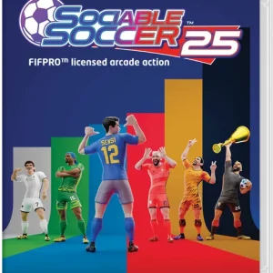 Fabrikspris | Sociable Soccer 25 (Code in Box) - Nintendo Switch