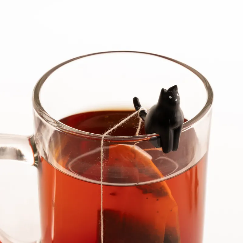 Kikkerland - Cat Tea Bag Holders - Mycket efterfrågad