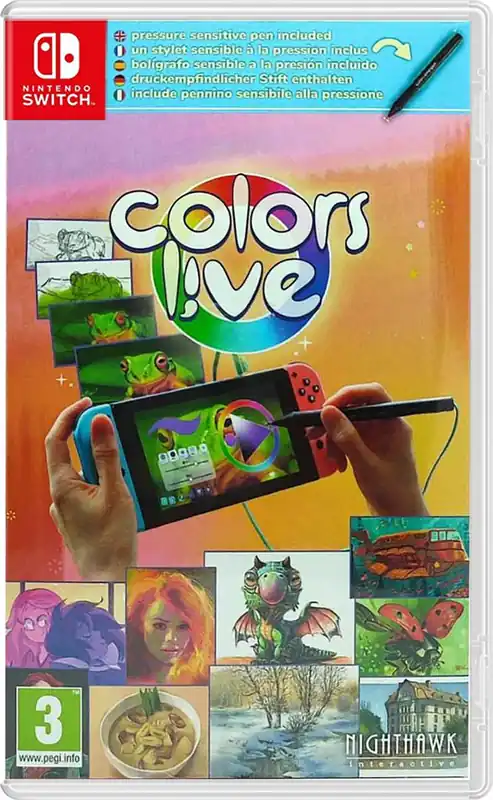 Colors Live (With Pen) - Nintendo Switch | Rea