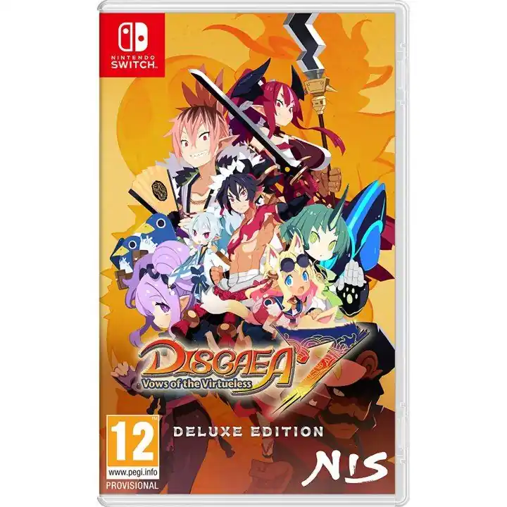 Disgaea 7 Vows of the Virtueless (Deluxe Edition) - Nintendo Switch | Få kvar i lager