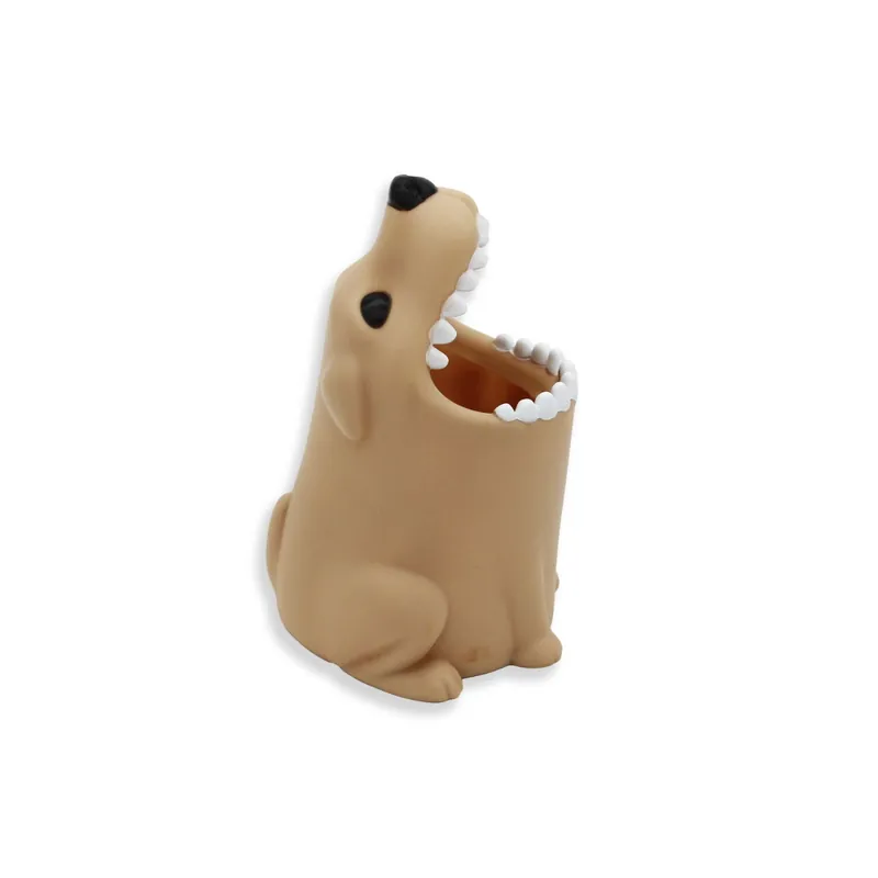 Winkee - Toothbrush Holder - Dog - Beige - Compact - Sista chansen