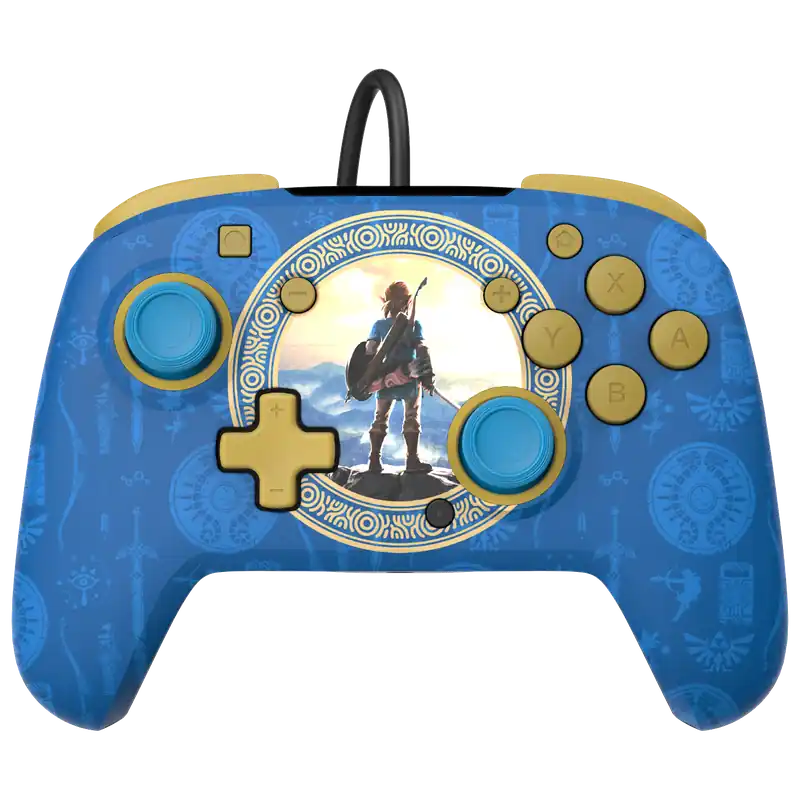 Kanonerbjudande - PDP Rematch Wired controller - Zelda Hyrule Blue
