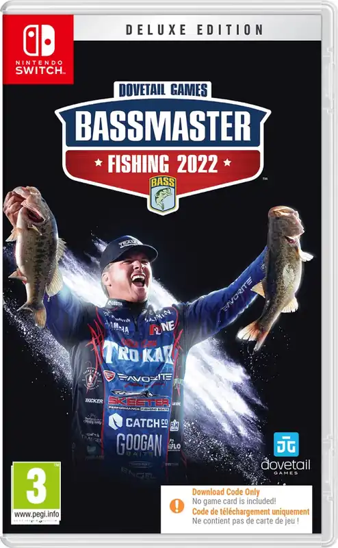 Enkel beställning - Bassmaster Fishing Deluxe 2022 (Code in Box) - Nintendo Switch