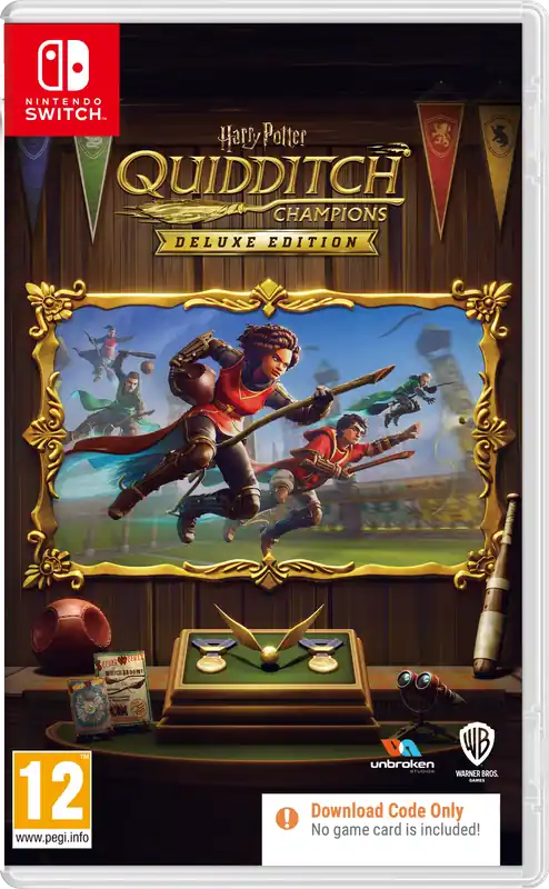 Premium | Harry Potter Quidditch Champions (Deluxe Edition) (Code in Box) - Nintendo Switch