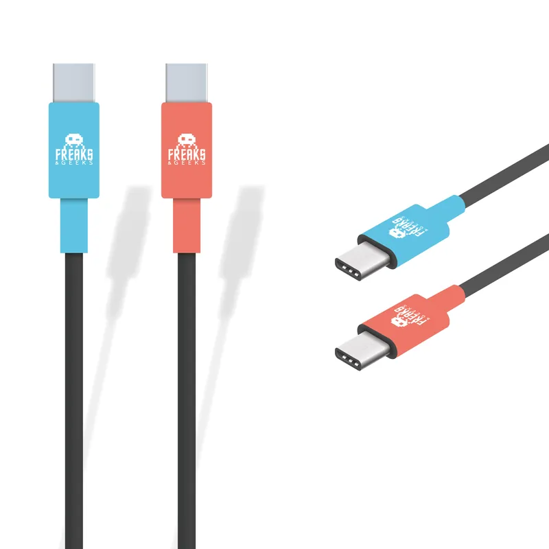Freaks And Geeks - Switch 2 Charging Cable- Type C to Type C (3m) - Riktigt fynd