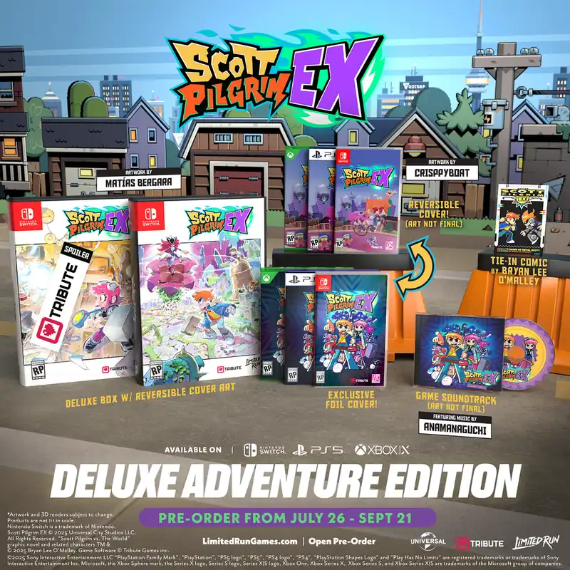 Rabatt | Scott Pilgrim EX (Deluxe Edition) (Import) (Limited Run) - Nintendo Switch